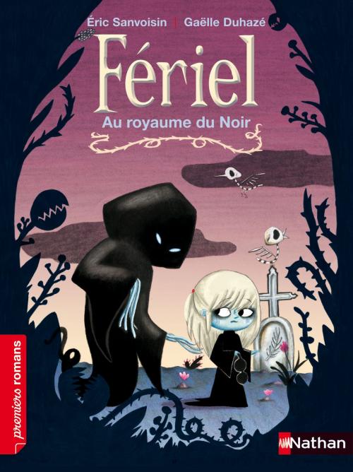 Cover of the book Au royaume du noir by Éric Sanvoisin, Nathan