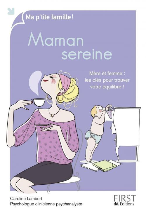 Cover of the book Maman sereine by Caroline LAMBERT, edi8