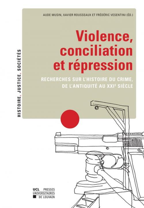 Cover of the book Violence, conciliation et répression by Collectif, Presses universitaires de Louvain