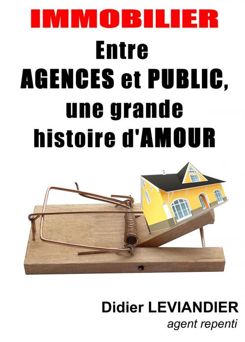 Cover of the book IMMOBILIER - entre AGENCES et PUBLIC, une grande histoire d'AMOUR by Didier Leviandier, Didier LEVIANDIER