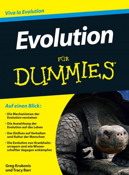 Cover of the book Evolution für Dummies by Greg Krukonis, Tracy Barr, Wiley