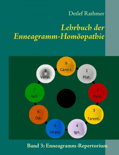 Cover of the book Lehrbuch der Enneagramm-Homöopathie by Detlef Rathmer, Books on Demand