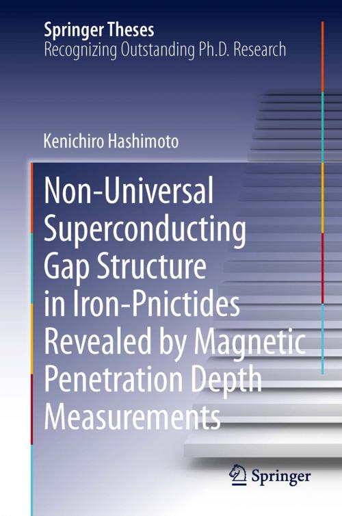 Cover of the book Non-Universal Superconducting Gap Structure in Iron-Pnictides Revealed by Magnetic Penetration Depth Measurements by Kenichiro Hashimoto, Springer Japan