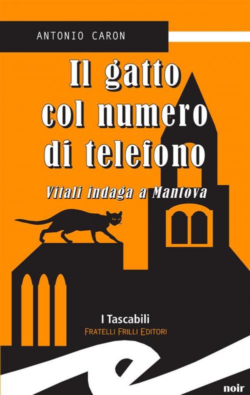 Cover of the book Il gatto col numero di telefono. Vitali indaga a Mantova by Antonio Caron, Fratelli Frilli Editori