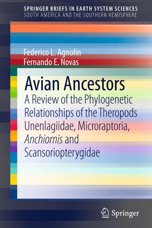 Cover of the book Avian Ancestors by Federico Agnolin, Fernando E. Novas, Springer Netherlands