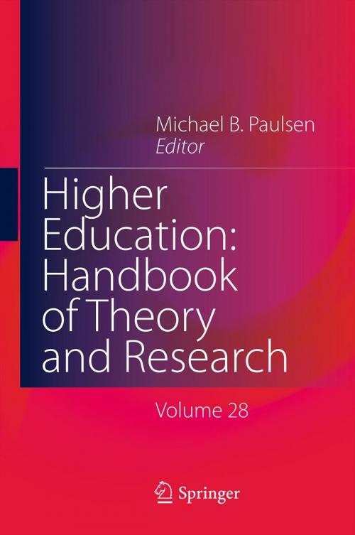 Cover of the book Higher Education: Handbook of Theory and Research by , Springer Netherlands