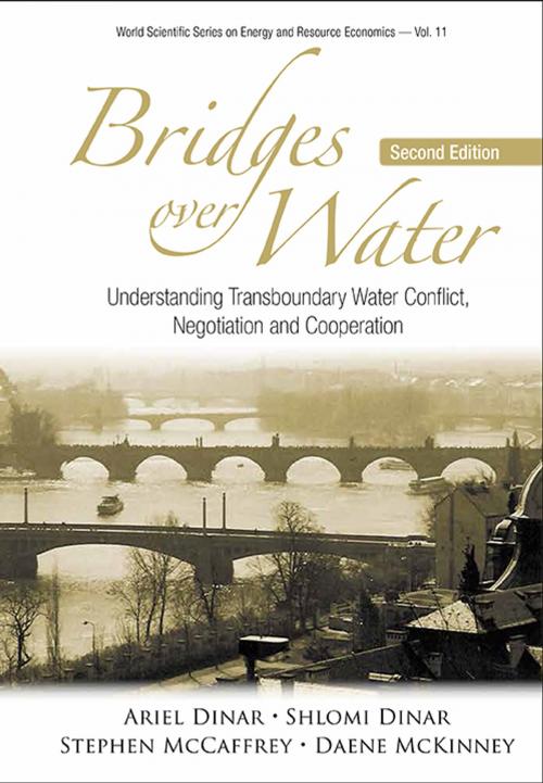 Cover of the book Bridges Over Water by Ariel Dinar, Shlomi Dinar, Stephen McCaffrey;Daene McKinney, World Scientific Publishing Company