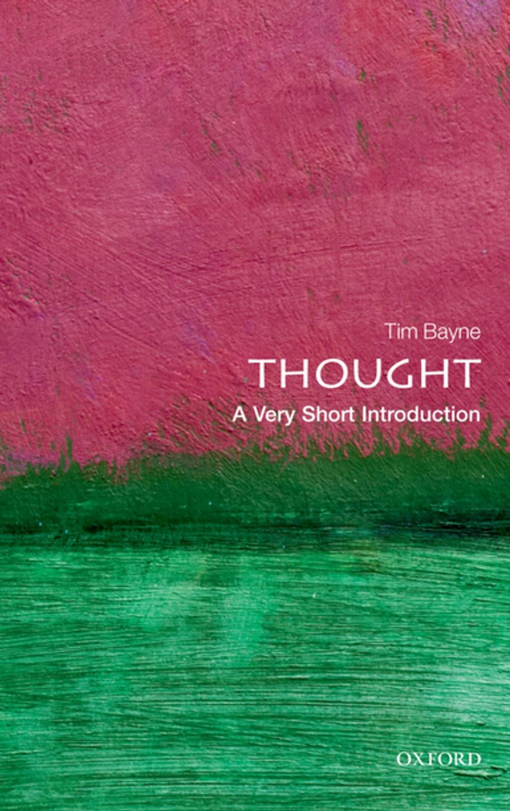 Big bigCover of Thought: A Very Short Introduction