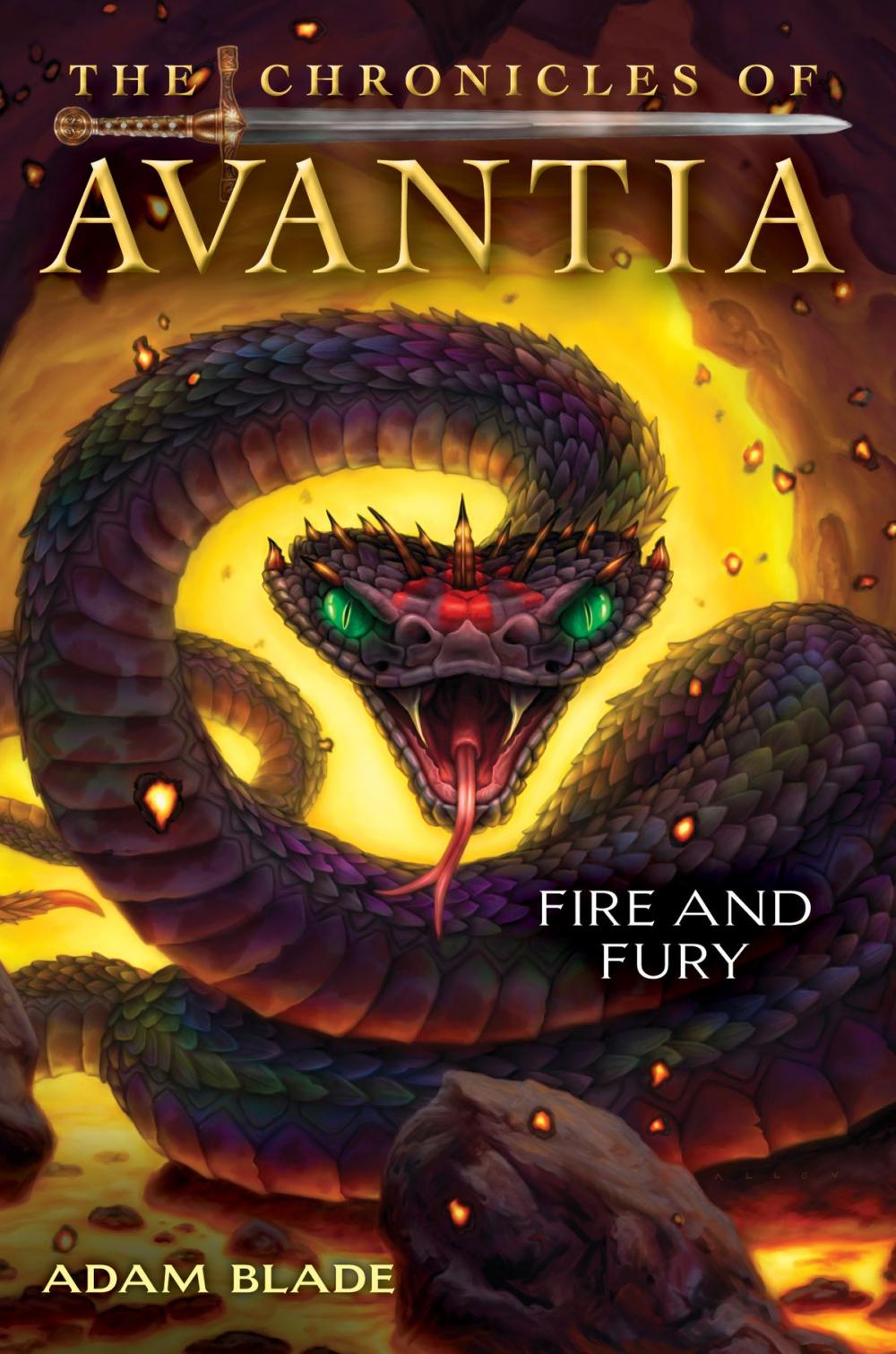 Big bigCover of The Chronicles of Avantia #4: Fire and Fury
