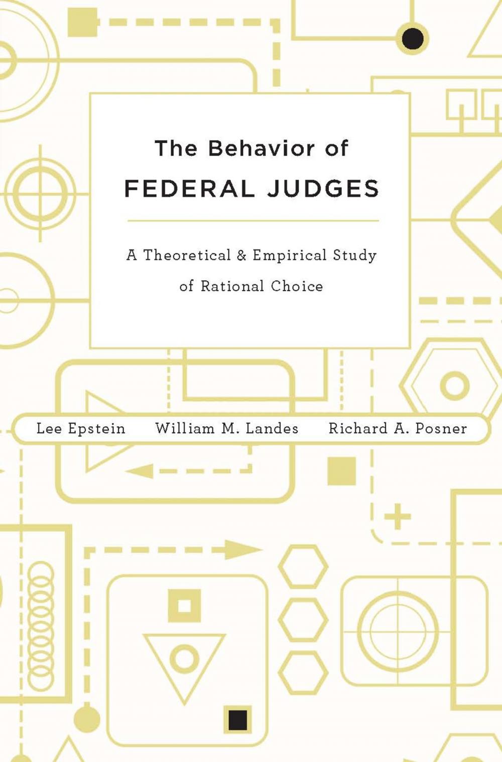 Big bigCover of The Behavior of Federal Judges