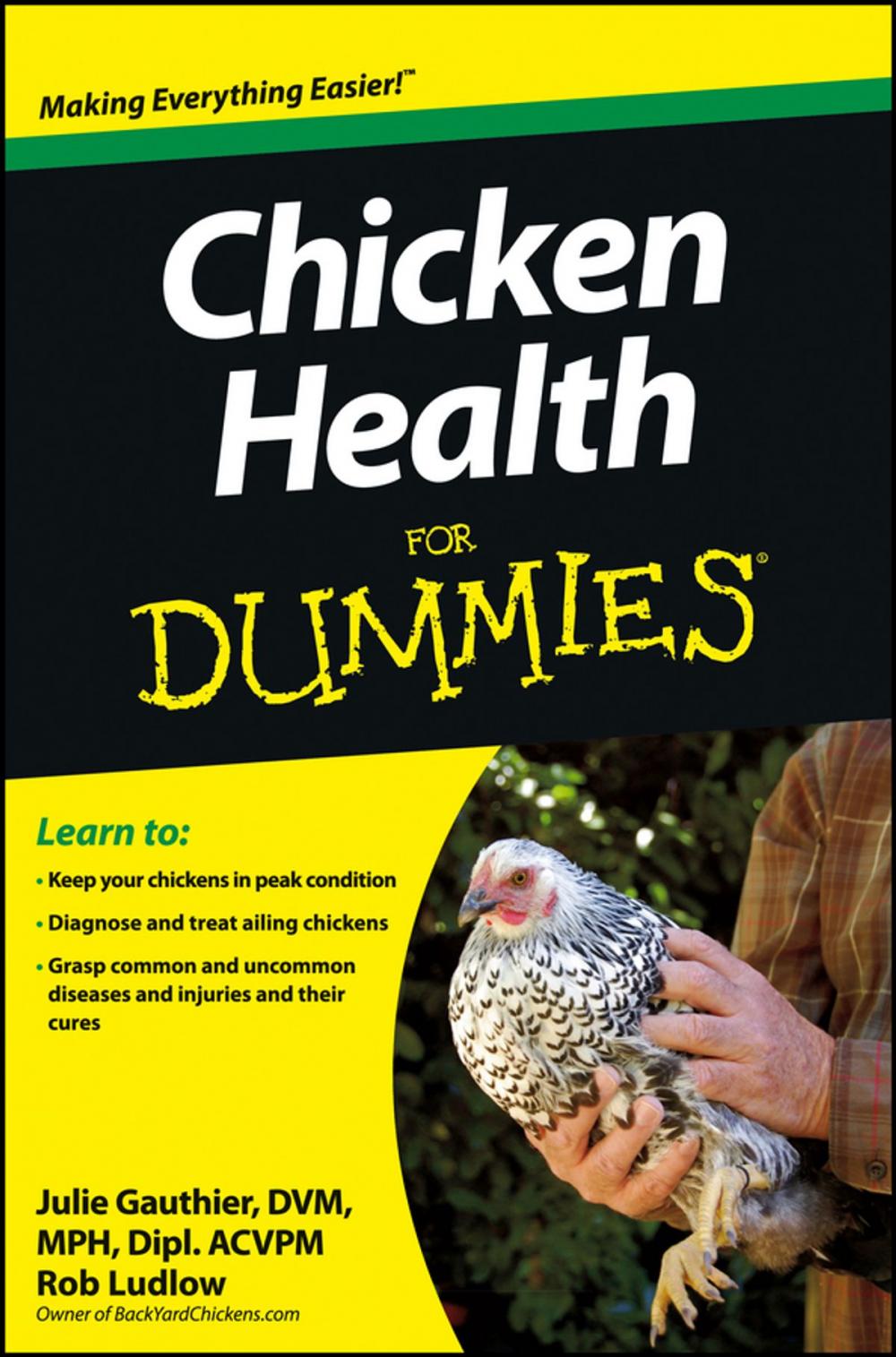 Big bigCover of Chicken Health For Dummies