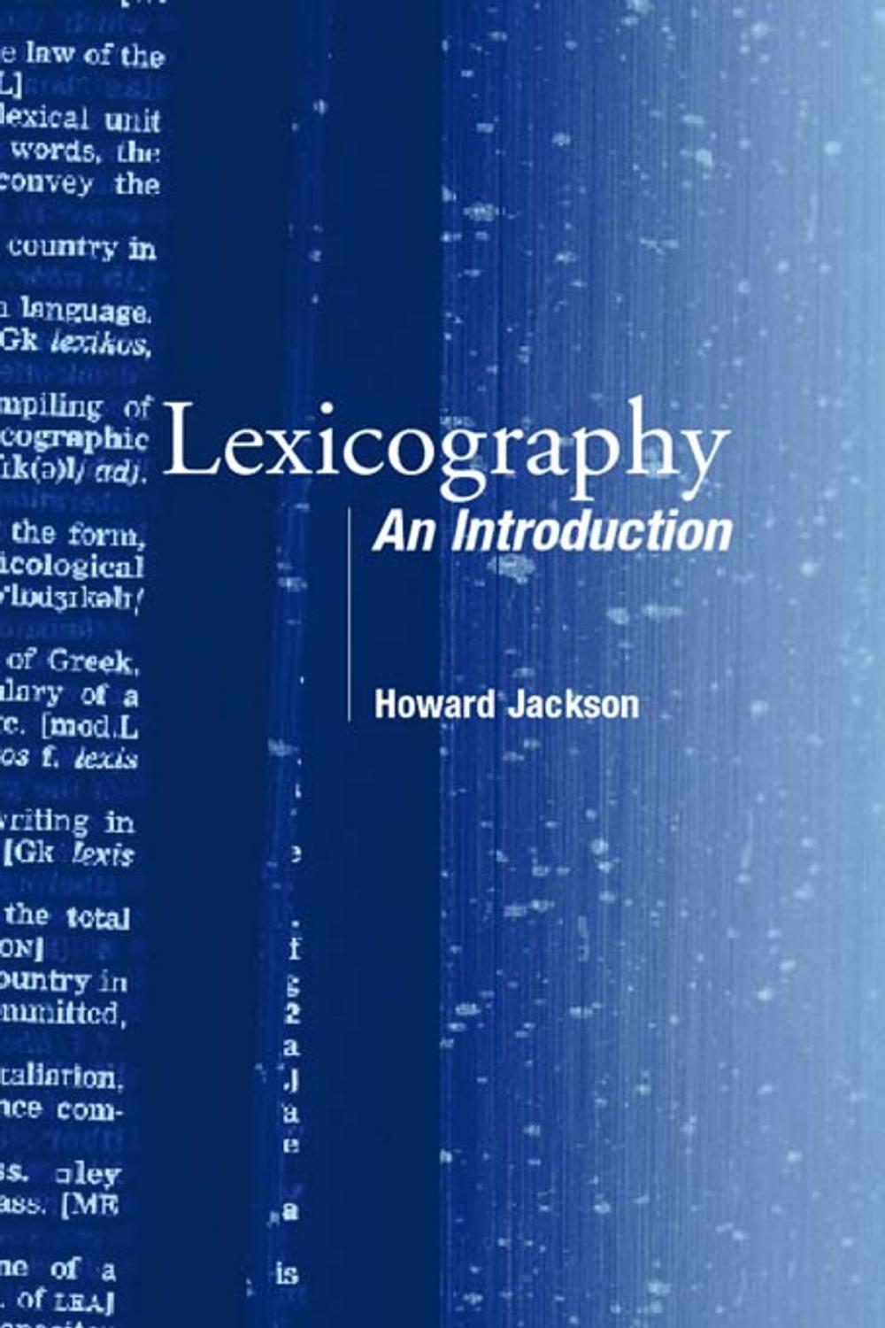 Big bigCover of Lexicography