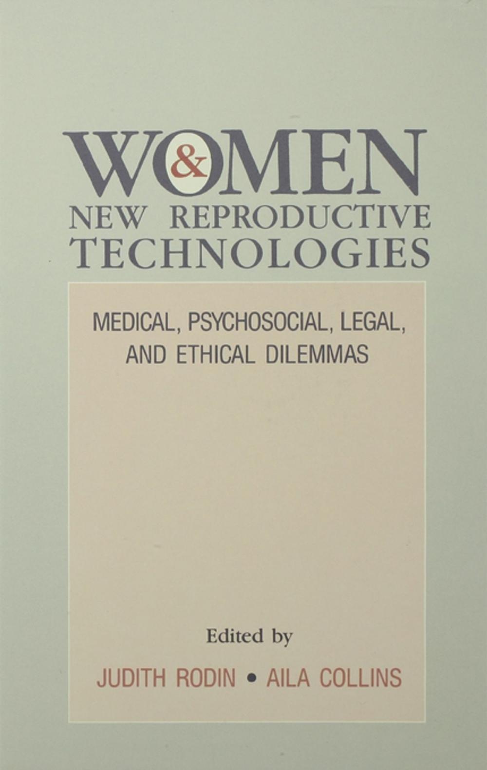 Big bigCover of Women and New Reproductive Technologies