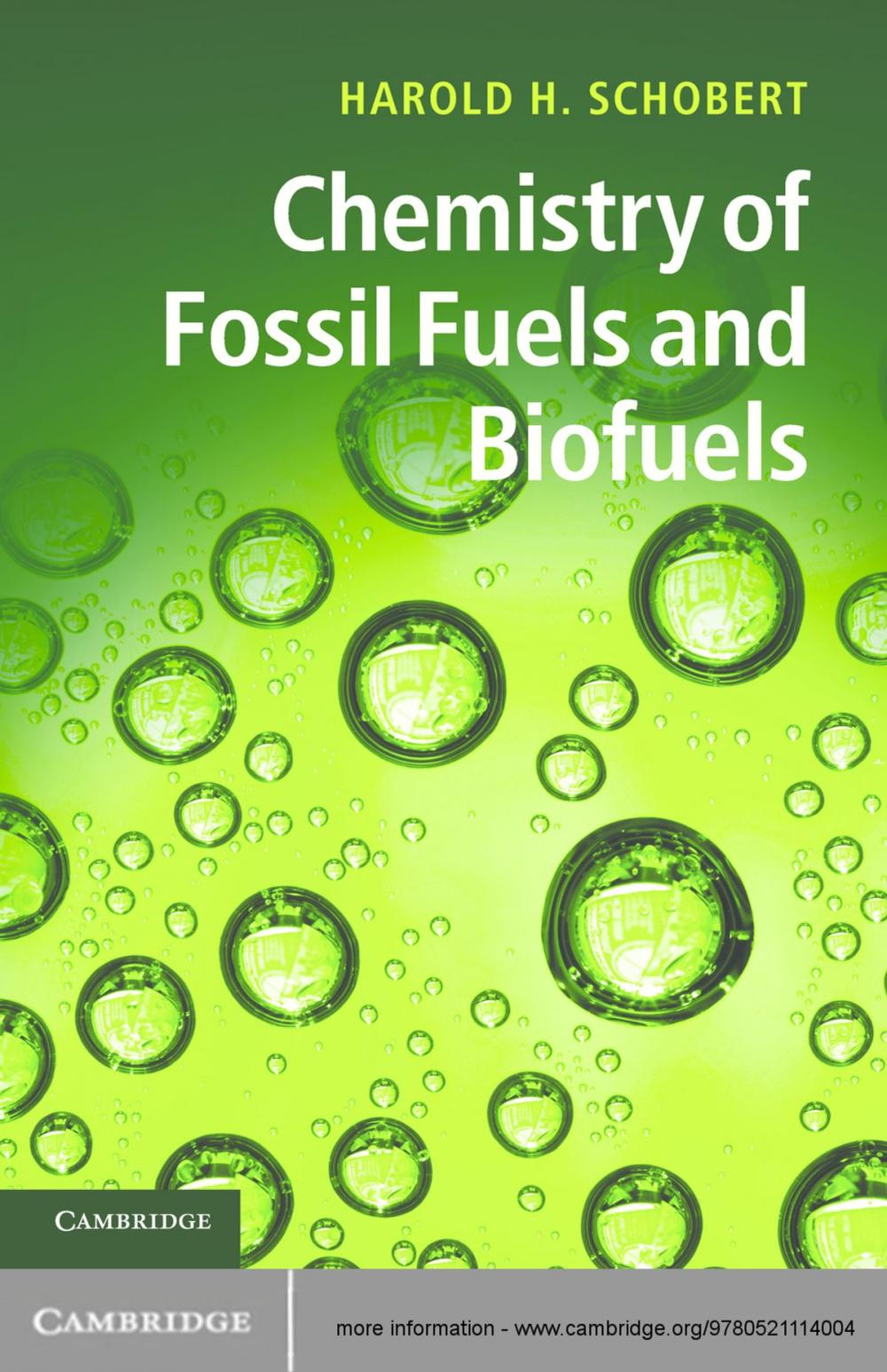 Big bigCover of Chemistry of Fossil Fuels and Biofuels