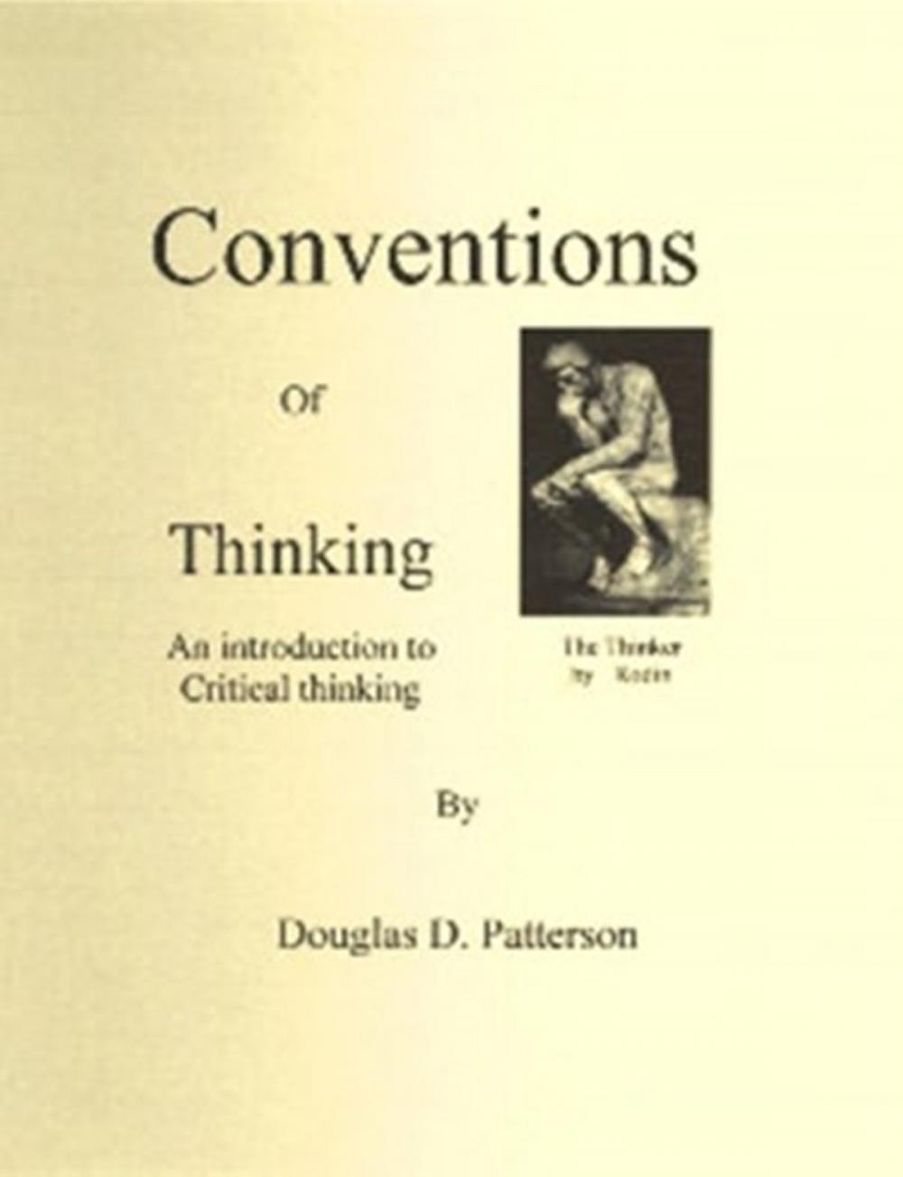 Big bigCover of Conventions of Thinking: An Introduction to Critical Thinking