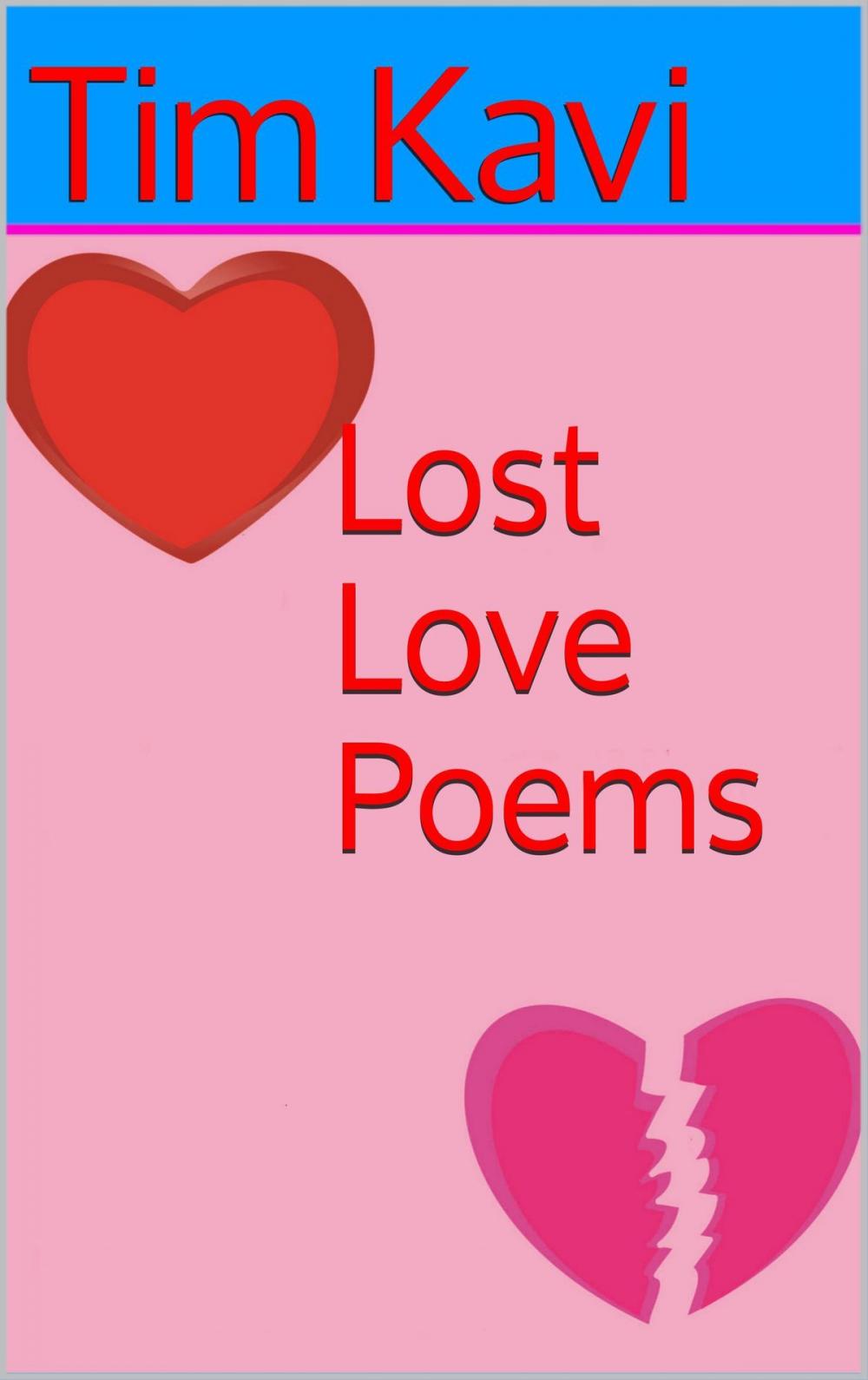 Big bigCover of Lost Love Poems