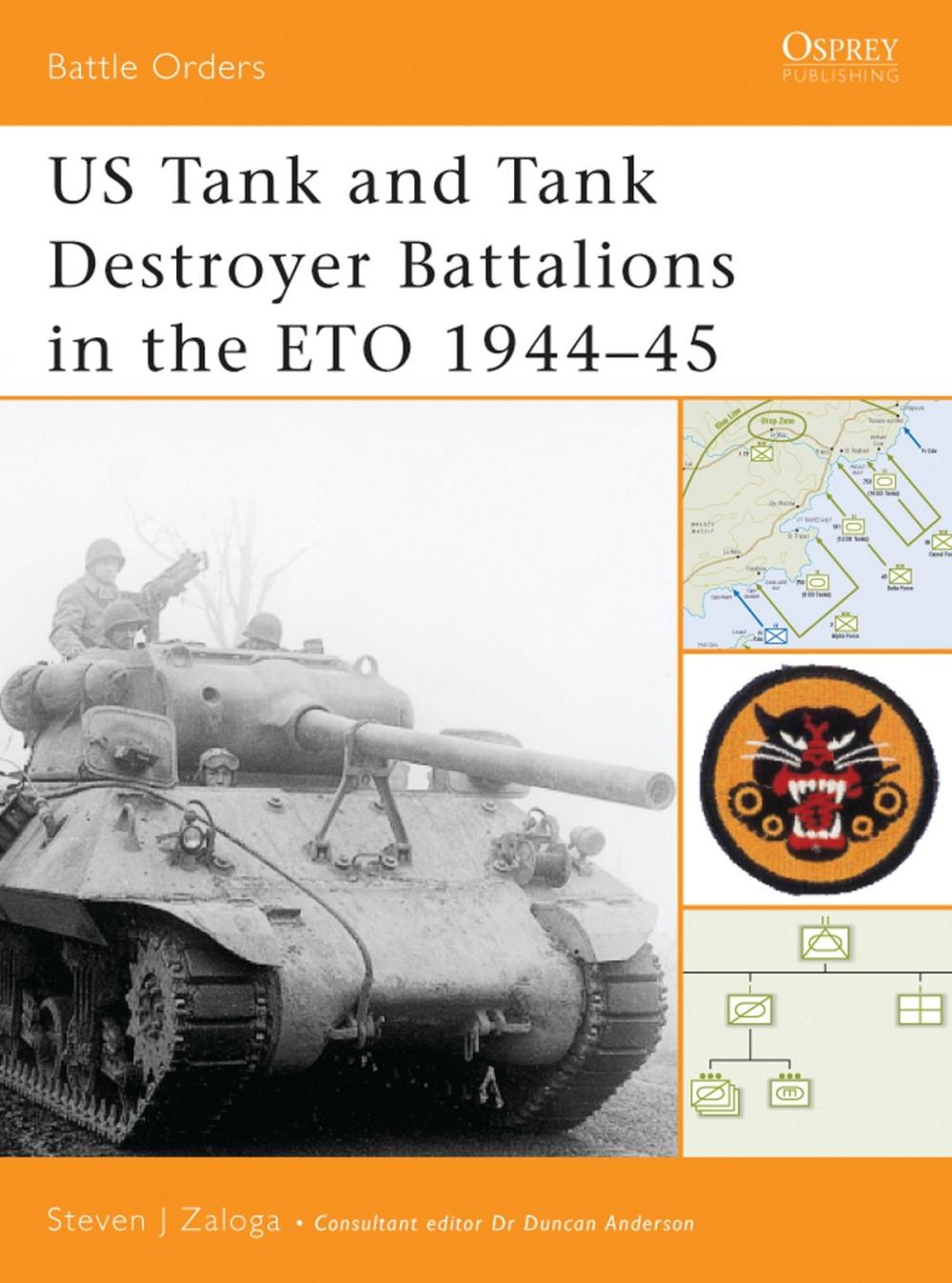 Big bigCover of US Tank and Tank Destroyer Battalions in the ETO 1944–45