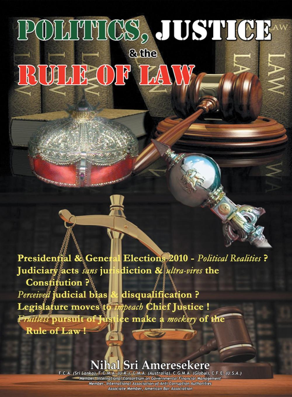 Big bigCover of Politics, Justice, and the Rule of Law