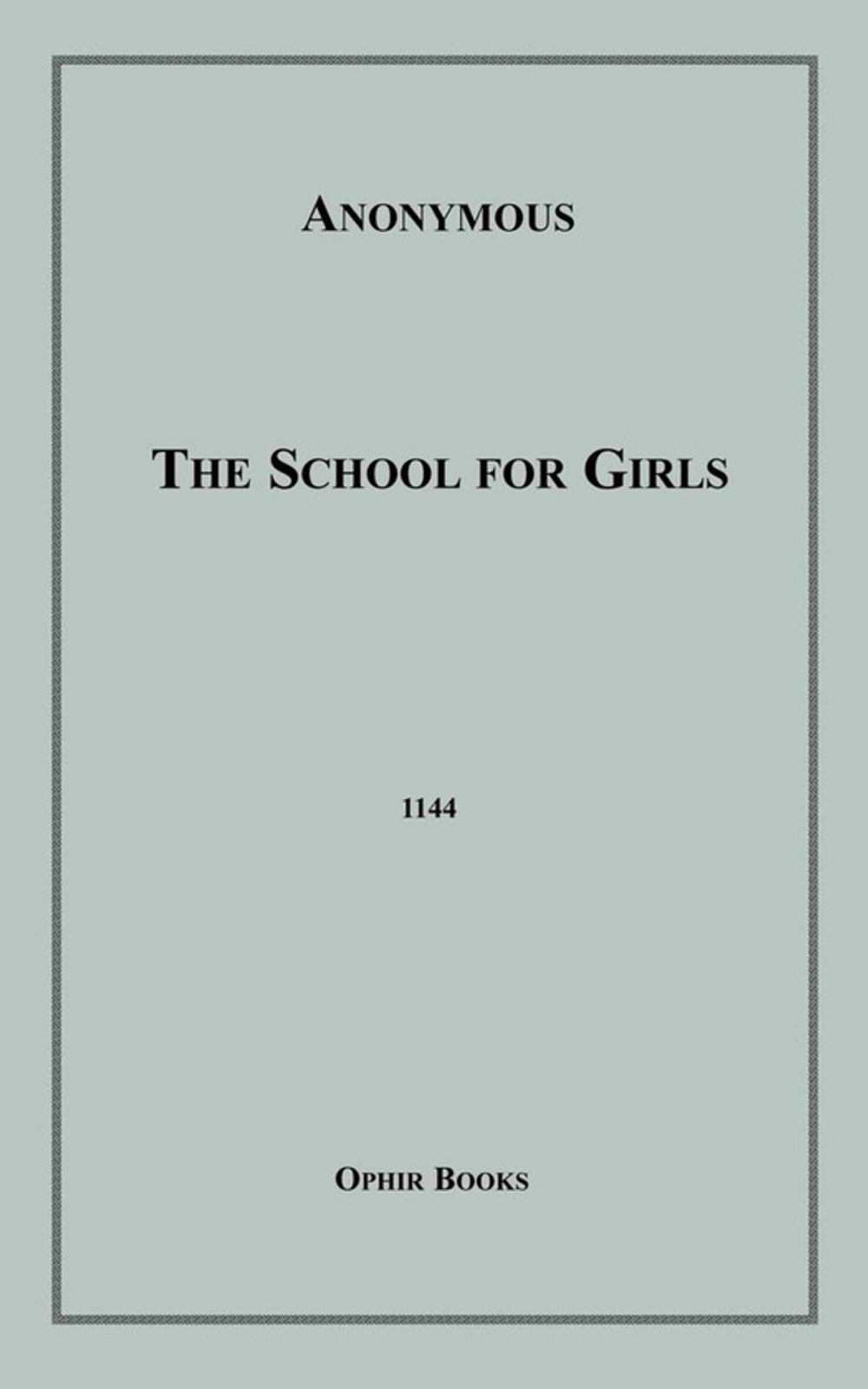 Big bigCover of The School for Girls
