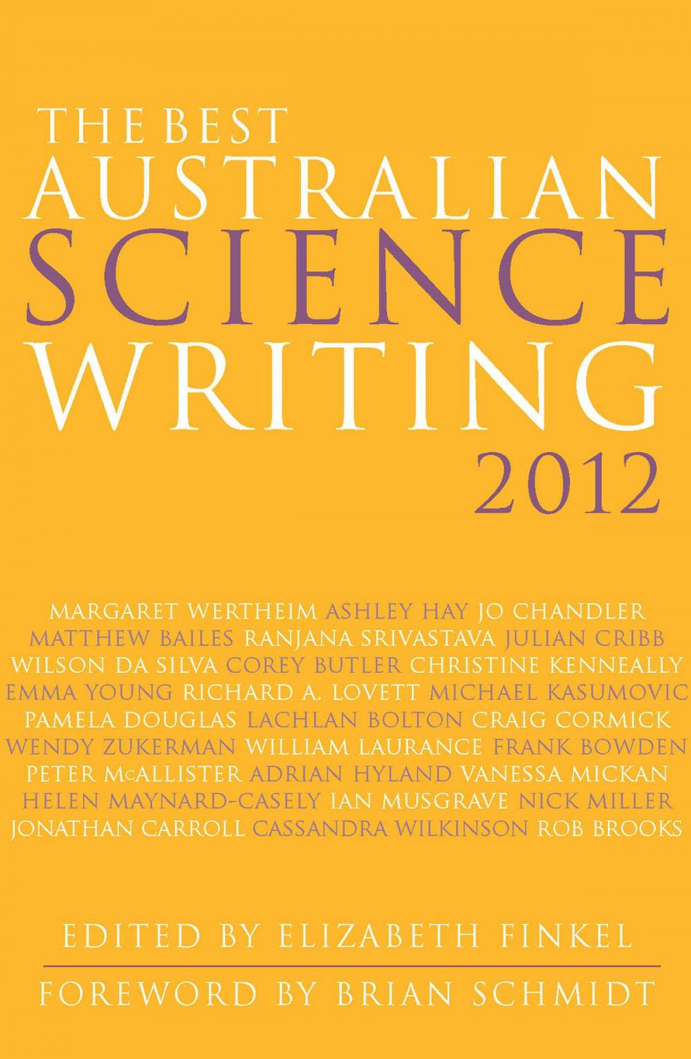Big bigCover of The Best Australian Science Writing 2012