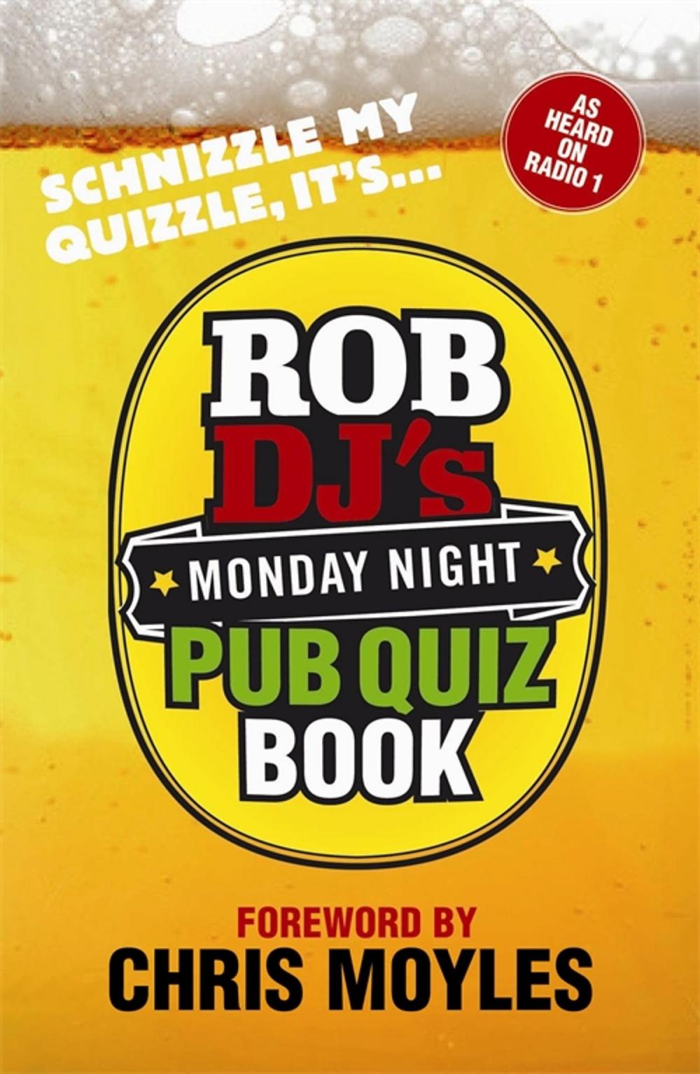 Big bigCover of Rob DJ's Monday Night Pub Quiz Book