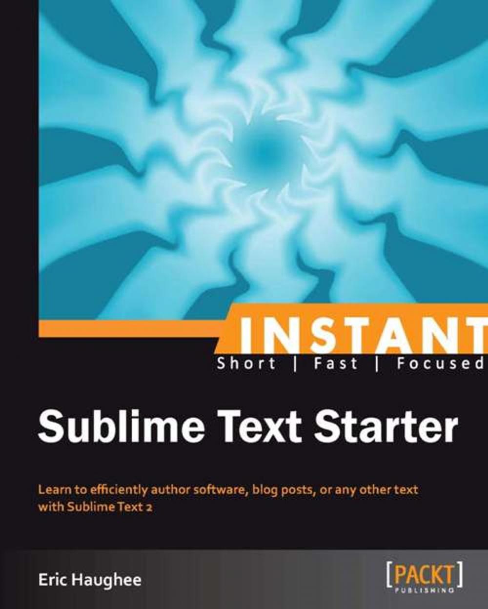 Big bigCover of Instant Sublime Text Starter