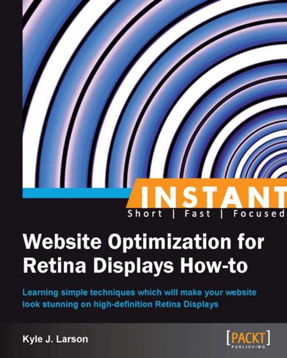 Big bigCover of Instant Website Optimization for Retina Displays How-to