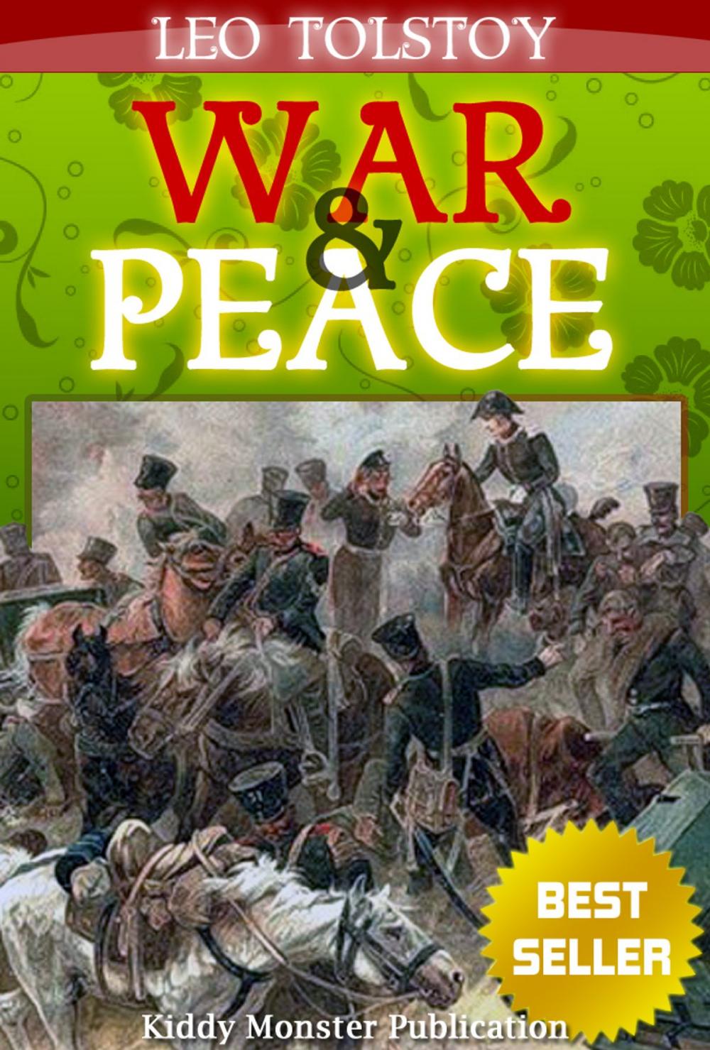 Big bigCover of War and Peace By Leo Tolstoy