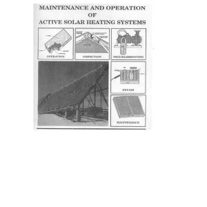 Book cover of Maintenance and Operation of Active Solar Heating Systems