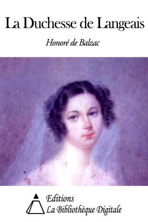 Cover of the book La Duchesse de Langeais by Paul Tannery