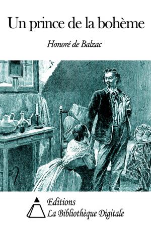 Cover of the book Un prince de la bohème by Saint-Marc Girardin