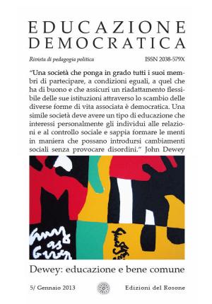 Cover of the book Educazione Democratica, numero 5, gennaio 2013 by Israel Rajan