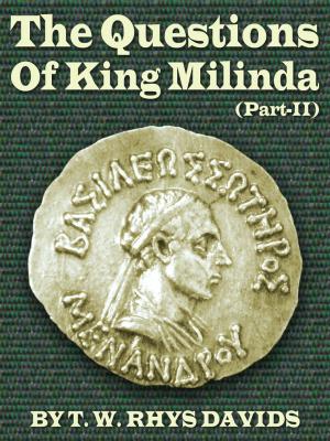 Book cover of The Questions Of King Milinda Part II