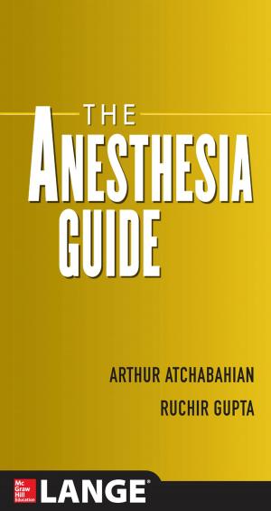 Cover of the book The Anesthesia Guide by Charles Bergren