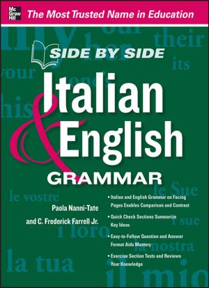 Cover of the book Side by Side Italian and English Grammar by Gary Keller, Dave Jenks, Jay Papasan