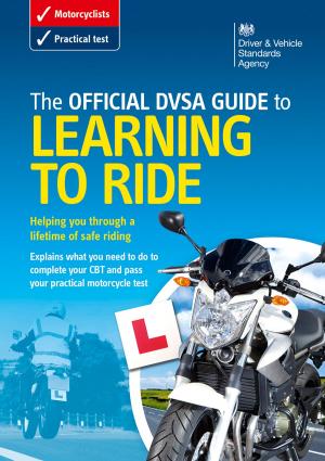 Book cover of The Official DVSA Guide to Learning to Ride