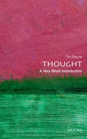 Cover of the book Thought: A Very Short Introduction by W. David Soud