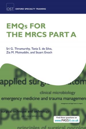 Cover of the book EMQs for the MRCS Part A by Nicholas McDowell