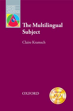 Cover of the book The Multilingual Subject - Oxford Applied Linguistics by Frederick L. Coolidge, Thomas Wynn