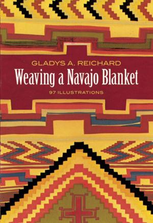 Cover of the book Weaving a Navajo Blanket by Frank M. Rines