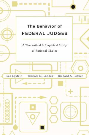 Cover of the book The Behavior of Federal Judges by Edyta M. Bojanowska Bojanowska