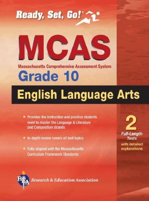 Cover of the book MCAS English Language Arts, Grade 10 by Tonnvane Wiswell