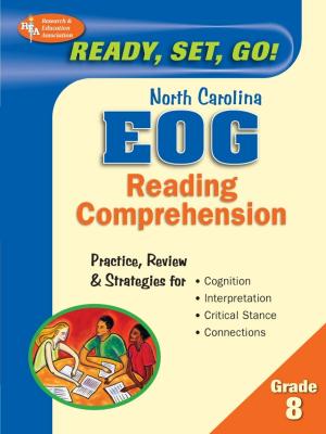 Book cover of North Carolina EOG Grade 8 - Reading Comprehension