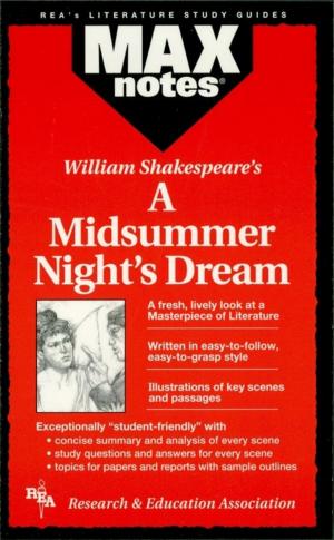 Cover of the book A Midsummer Night's Dream (MAXNotes Literature Guides) by R. Lettieri, Gary Land, Ph.D., Michelle DenBeste, Ph.D.