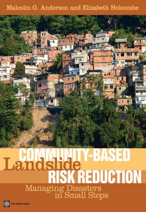 Cover of the book Community-Based Landslide Risk Reduction by Raj Nallari, Shahid Yusuf, Breda Griffith, Rwitwika Bhattacharya