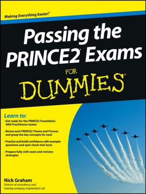 Cover of the book Passing the PRINCE2 Exams For Dummies by Jared Dean