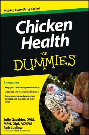 Cover of the book Chicken Health For Dummies by Henri Baudrand, Mohammed Titaouine, Nathalie Raveu