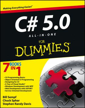 Cover of the book C# 5.0 All-in-One For Dummies by Fuzhong Weng