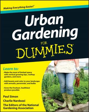 Cover of the book Urban Gardening For Dummies by 