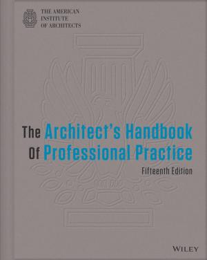Cover of the book The Architect's Handbook of Professional Practice by Max Diem